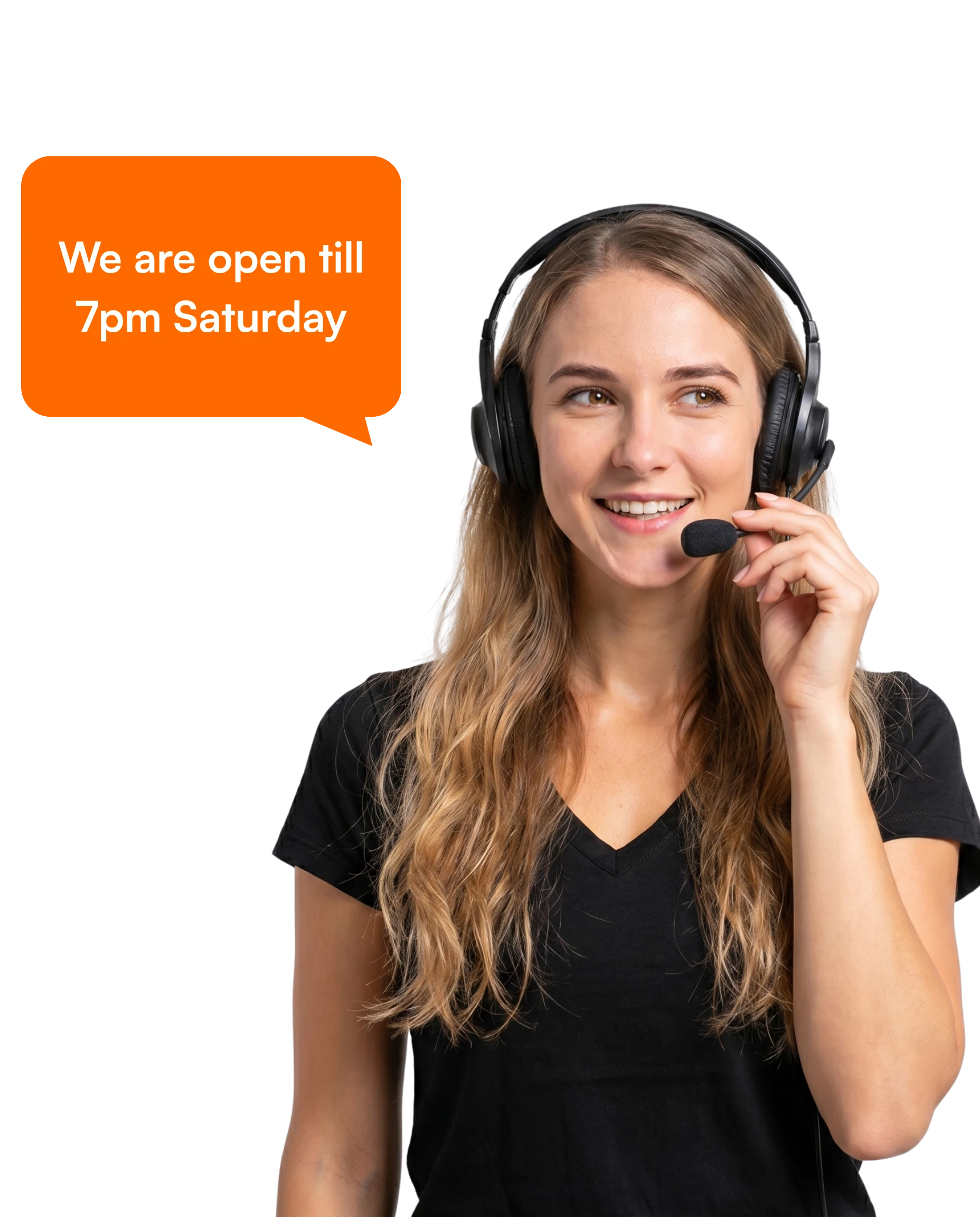 Alex answering opening hours