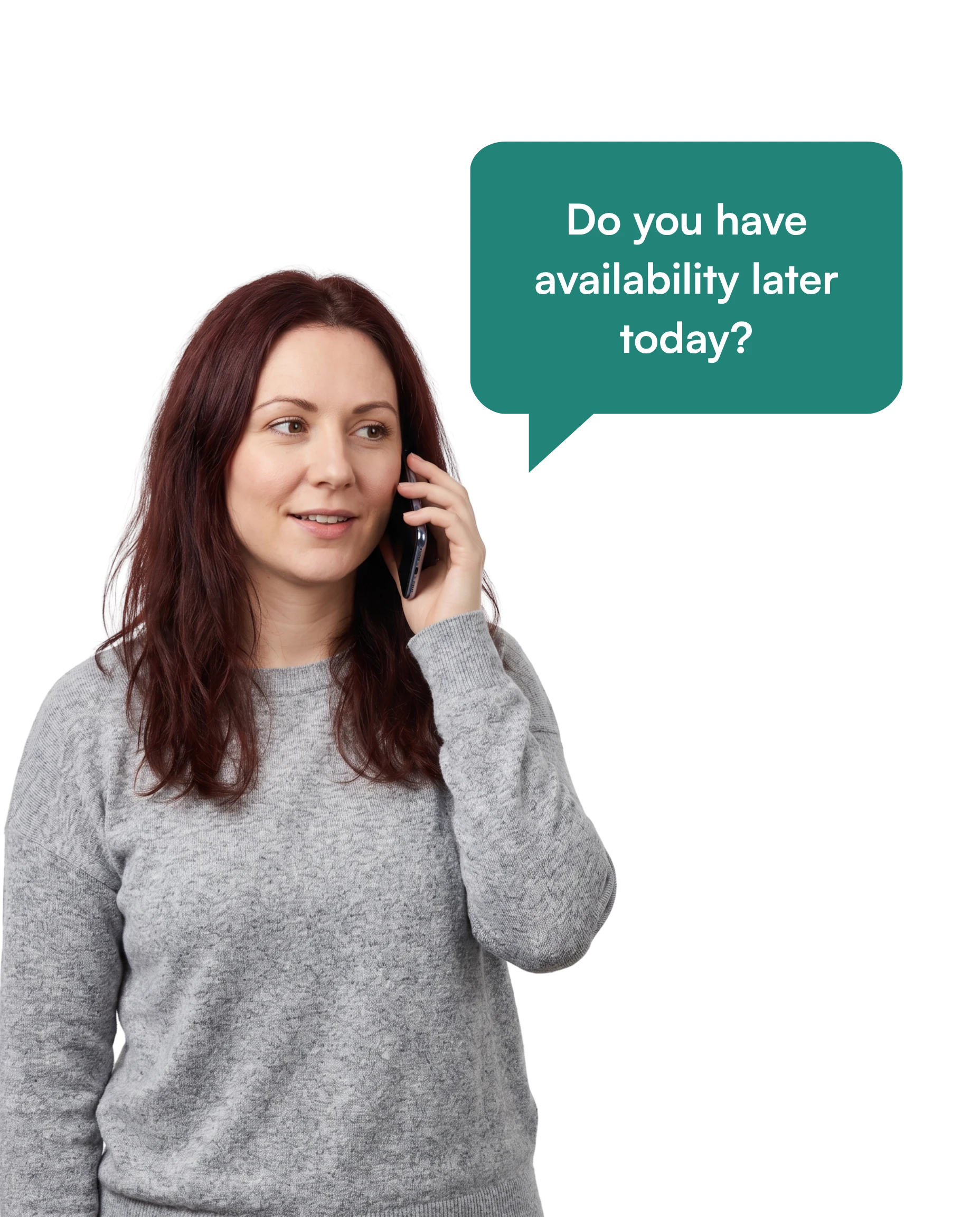 Caller asking about availability